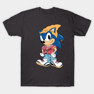 Sonic Hip Hop Vintage Recreation T-Shirt